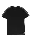Balmain Logo-print Cotton T-shirt In Black
