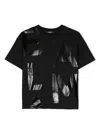 Balmain Logo-print Cotton T-shirt In Black