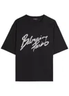 Balmain Logo-print Cotton T-shirt In Multi