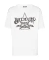 Balmain Logo-print Cotton T-shirt In White