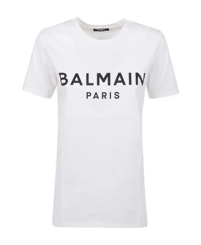 BALMAIN LOGO CREW-NECK T-SHIRT