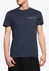 Balmain Short Sleeves Round Neck Straight Hem