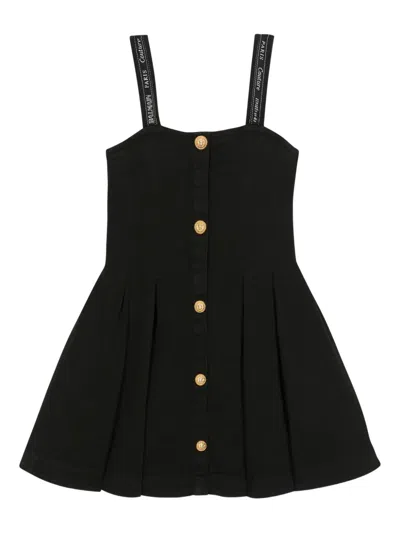 Balmain Kids' Logo-print Dress