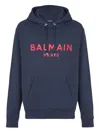 Balmain Logo-print Hoodie