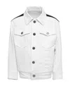 Balmain Logo-print Jacket In White