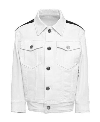 Balmain Logo-print Jacket In White
