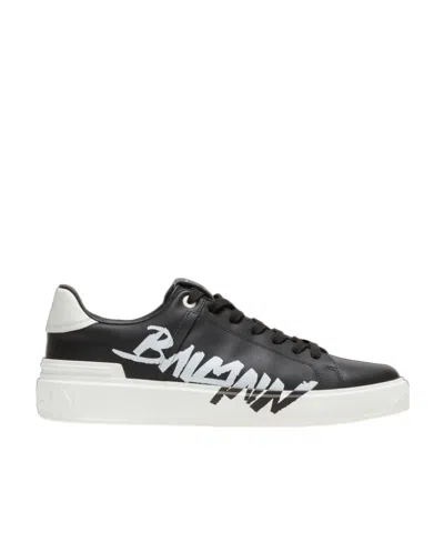 BALMAIN BALMAIN B COURT LOW-TOP SNEAKERS