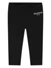 Balmain Logo-print Leggings In Black
