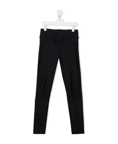 Balmain Logo-print Leggings In Black