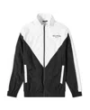 Balmain Logo-print Multi-cut Track Jacket In Black