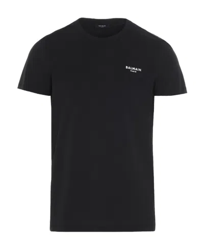 Balmain Black Cotton T-shirt