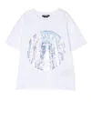 Balmain Logo-print Short-sleeved T-shirt In White