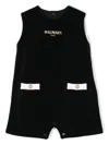 Balmain Logo-print Shorties In Black