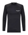 Balmain Logo-print Slim T-shirt In Black