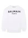 Balmain Logo-print Cotton Sweatshirt