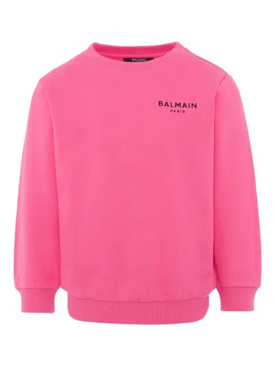 Balmain Kids' Logo-print Sweatshirt