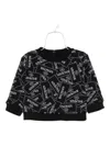 Balmain Logo-print Sweatshirt In Black