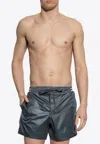 Balmain Stripe-detail Swim Shorts