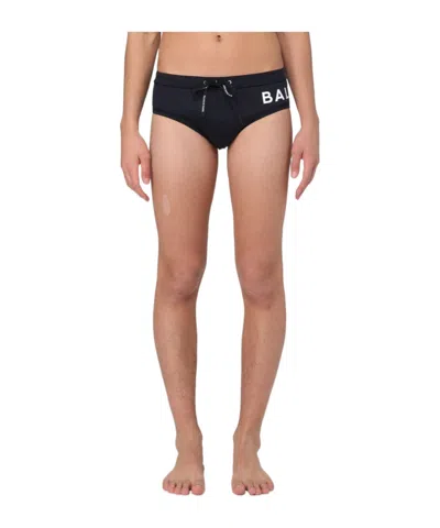 Balmain Swimsuit  Men Color Black