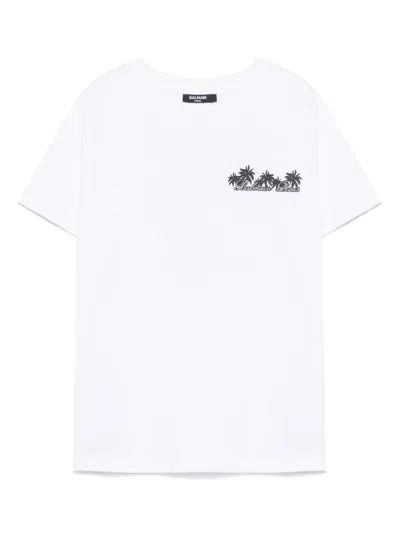 Balmain Kids' Logo-print T-shirt