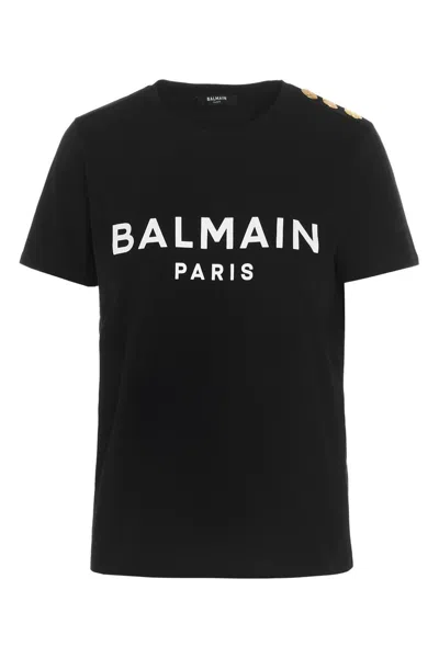 BALMAIN BALMAIN LOGO PRINT T-SHIRT