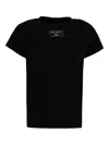 Balmain Logo-print T-shirt In Black