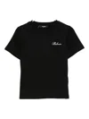 Balmain Logo-print T-shirt In Black