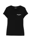 Balmain Logo-print T-shirt In Black