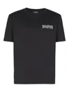 Balmain Logo-print Cotton T-shirt In Black