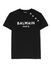 Balmain Logo-print T-shirt In Black