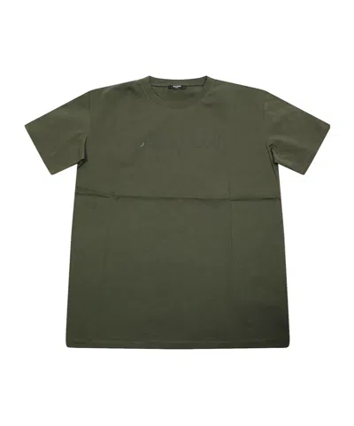 Balmain Kids' Logo-print T-shirt In Green