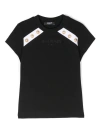 Balmain Logo-print T-shirt In Schwarz