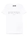 Balmain Paris Kids T-shirt In White
