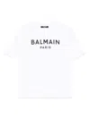 Balmain Logo-print T-shirt In White