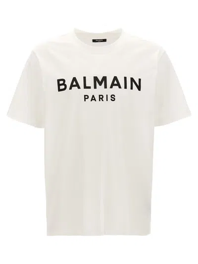 BALMAIN BALMAIN LOGO PRINT T-SHIRT
