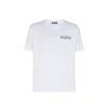 Balmain Logo-print T-shirt Men In White