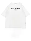 BALMAIN LOGO PRINT T-SHIRT