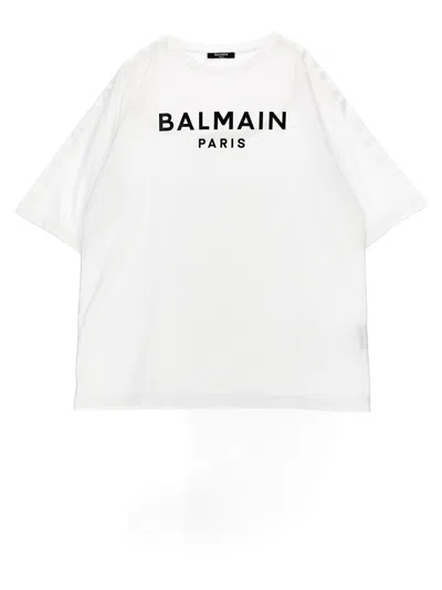 BALMAIN LOGO PRINT T-SHIRT