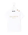 Balmain Logo-print T-shirt In White