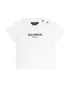 Balmain Logo-print T-shirt In White