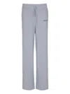 Balmain Logo-print Track Pants In Gray
