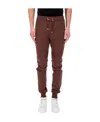 Balmain Logo-print Track Pants In Red