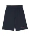 BALMAIN LOGO-PRINT TRACK SHORTS