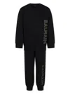 Balmain Logo-print Tracksuit In Black