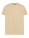 Balmain Cotton Vintage Logo T-shirt In Nude