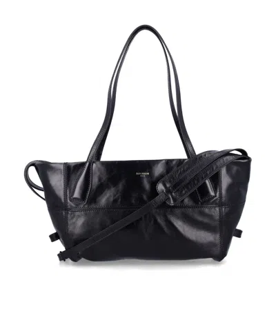 BALMAIN BALMAIN LOGO PRINTED TOTE BAG