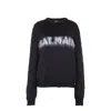 Balmain Logo Pullover Women In Black