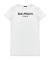 Balmain Logo-raised T-shirt In White
