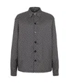 Balmain Logo Shirt In Black
