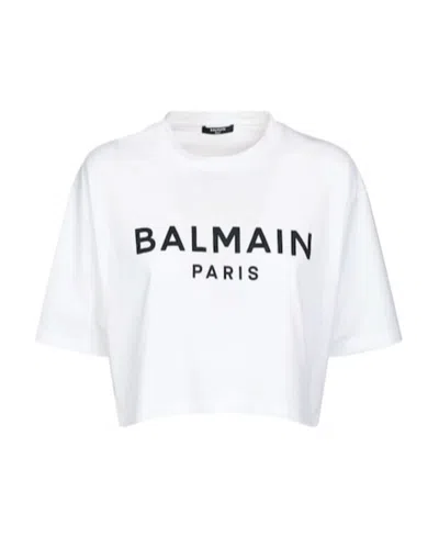 BALMAIN LOGO SHORT-SLEEVED T-SHIRT